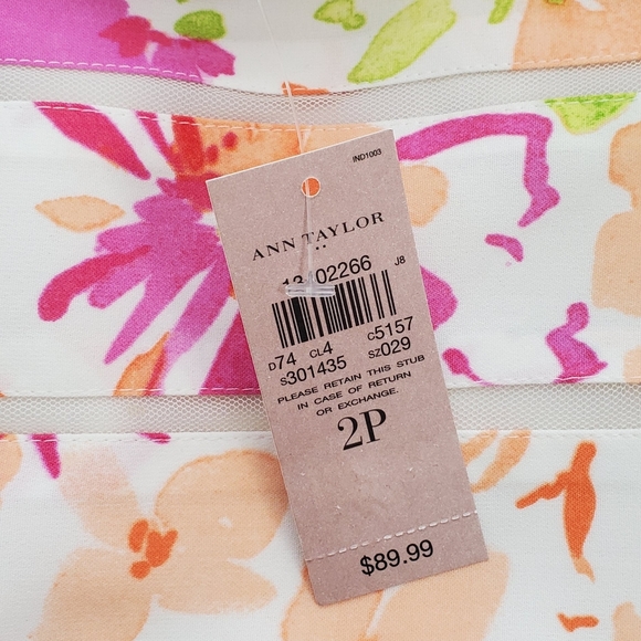 Ann Taylor Floral Skirt - Picture 3 of 4